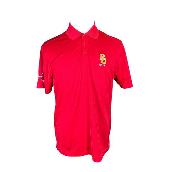 Under Armour Other - Under Armour Men's Medium Red Polo Shirt Bergen Catholic Golf HeatGear Loose M